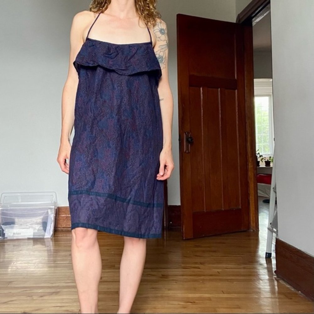 Ba&sh Flori halter floral dress